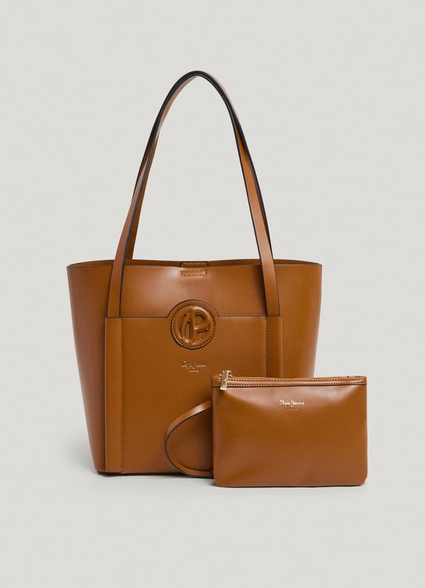 Pepe Jeans bolso tote efecto piel En línea