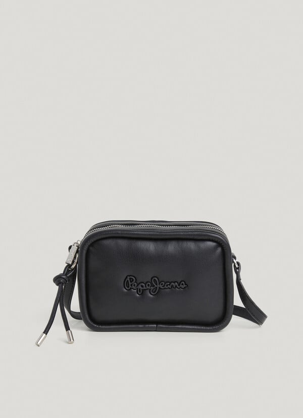 Pepe Jeans bandolera acolchada efecto piel Outlet