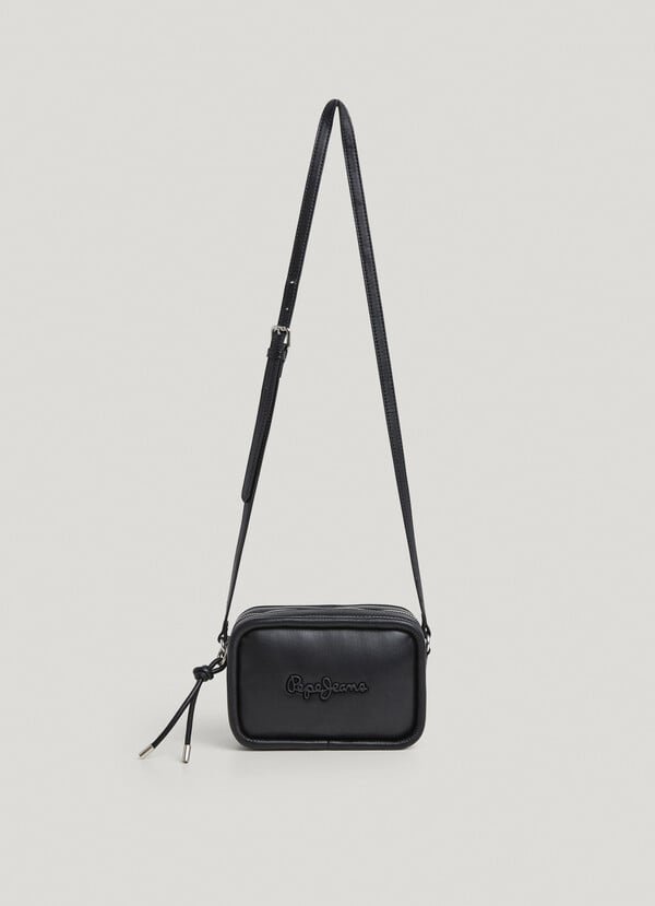 Pepe Jeans bandolera acolchada efecto piel Outlet