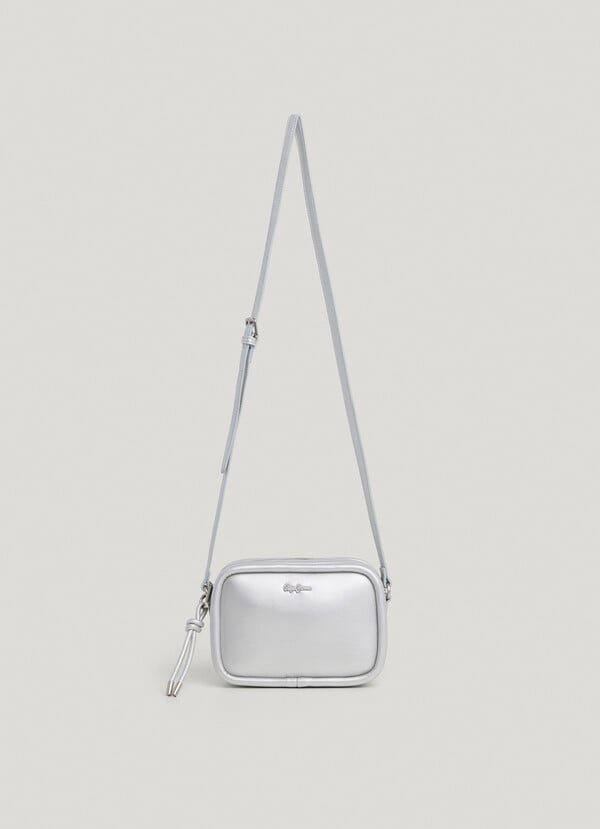 Pepe Jeans bandolera metalizada efecto piel Outlet online