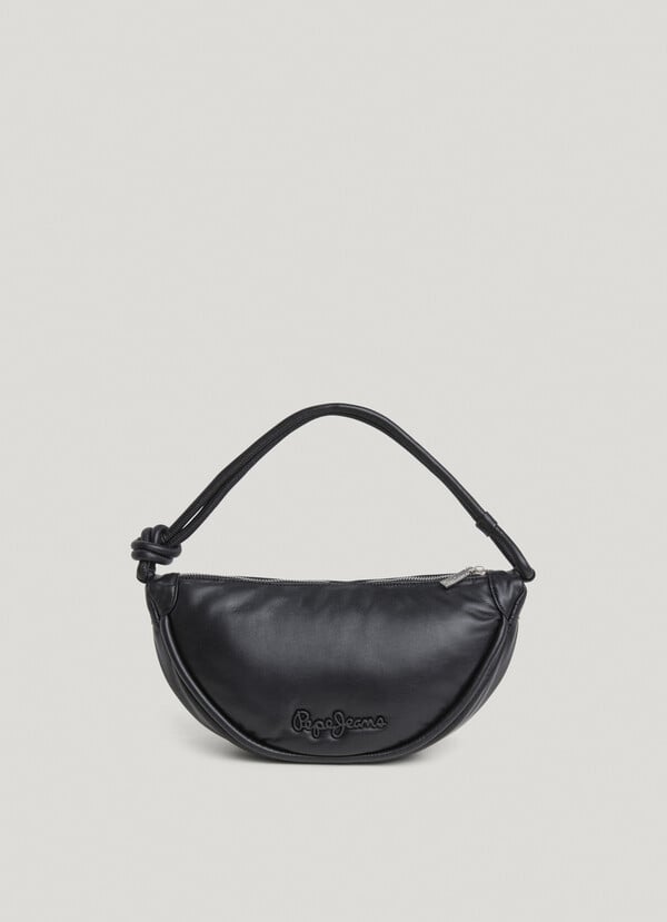Pepe Jeans bolso media luna efecto piel Venta caliente
