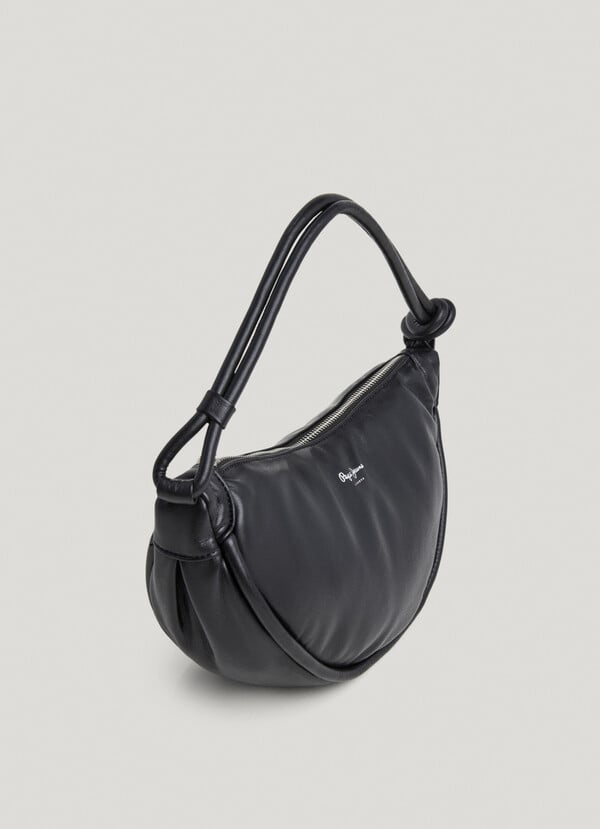 Pepe Jeans bolso media luna efecto piel Venta caliente