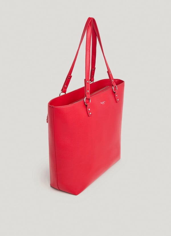 Pepe Jeans bolso tote efecto piel con logo Mejor oferta
