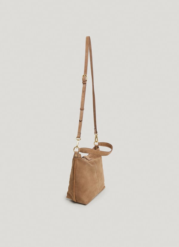 Pepe Jeans bolso hobo ante con monograma Envío gratis