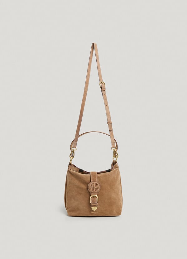 Pepe Jeans bolso hobo ante con monograma Envío gratis