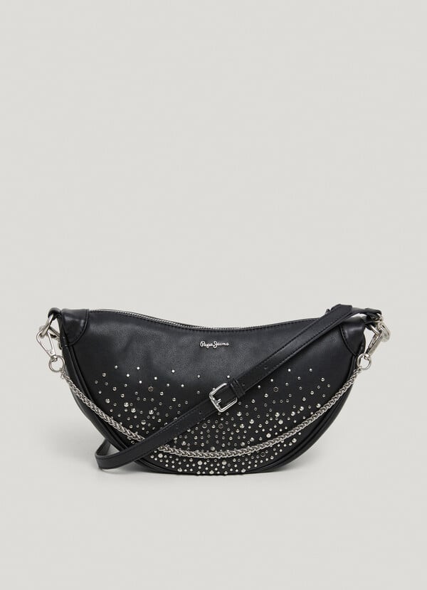 Pepe Jeans bolso media luna efecto piel Últimos 3 días