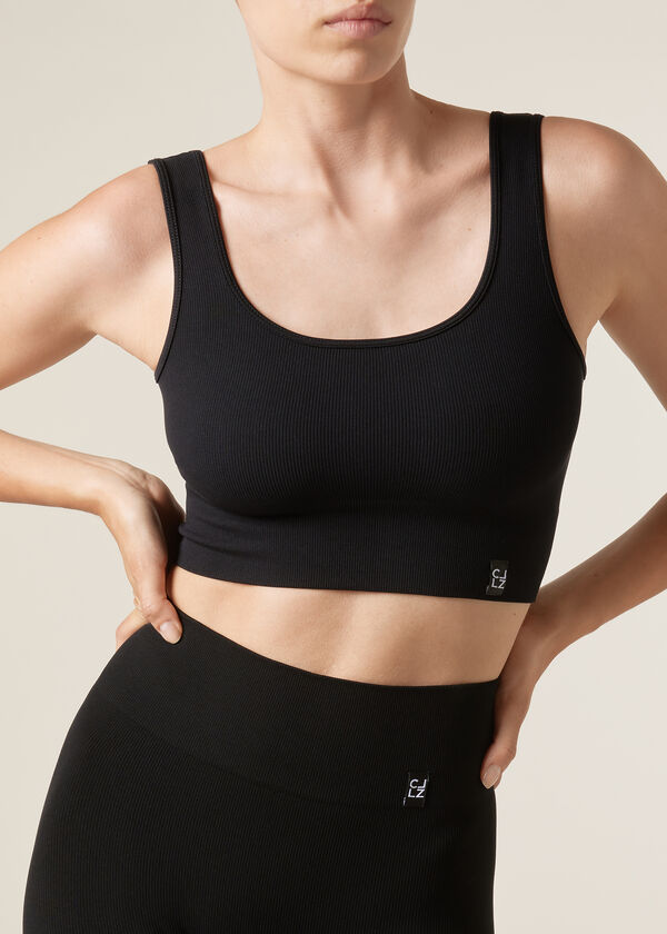 Calzedonia Top Deportivo Sin Costuras Liquidación
