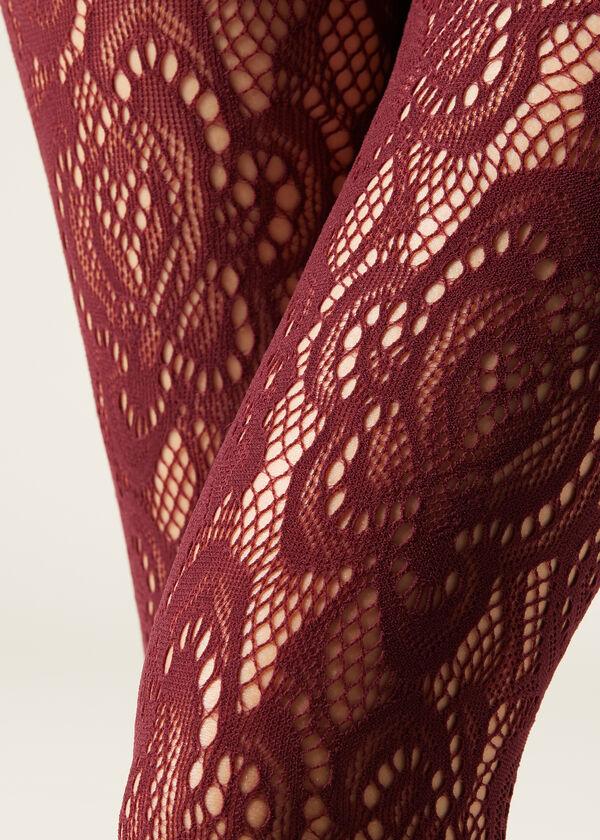 Calzedonia Pantis Rejilla Efecto Macramé Últimos 3 días