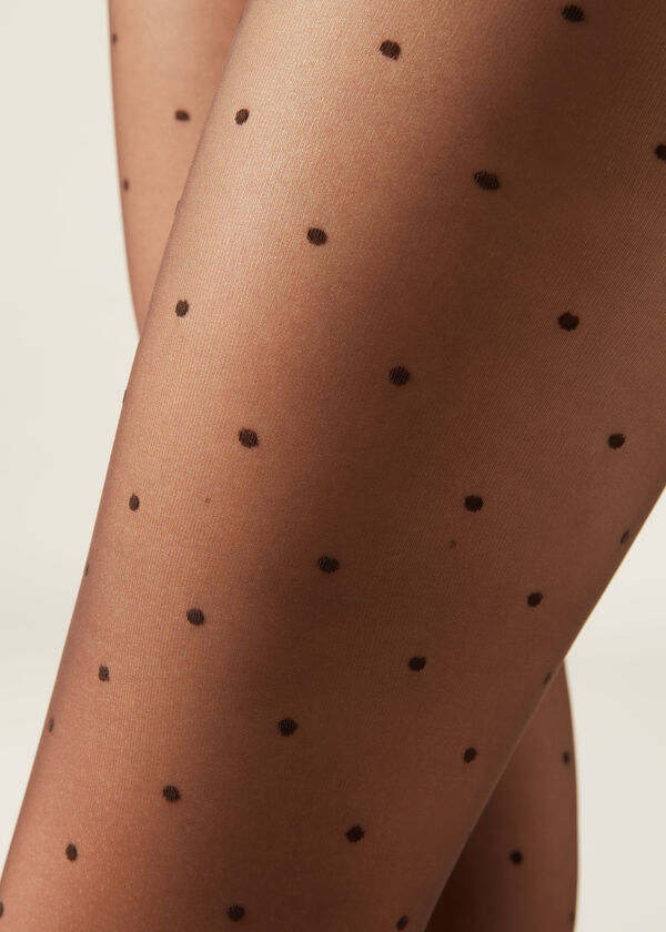 Calzedonia Pantis transparentes lunares COMPRAR AHORA
