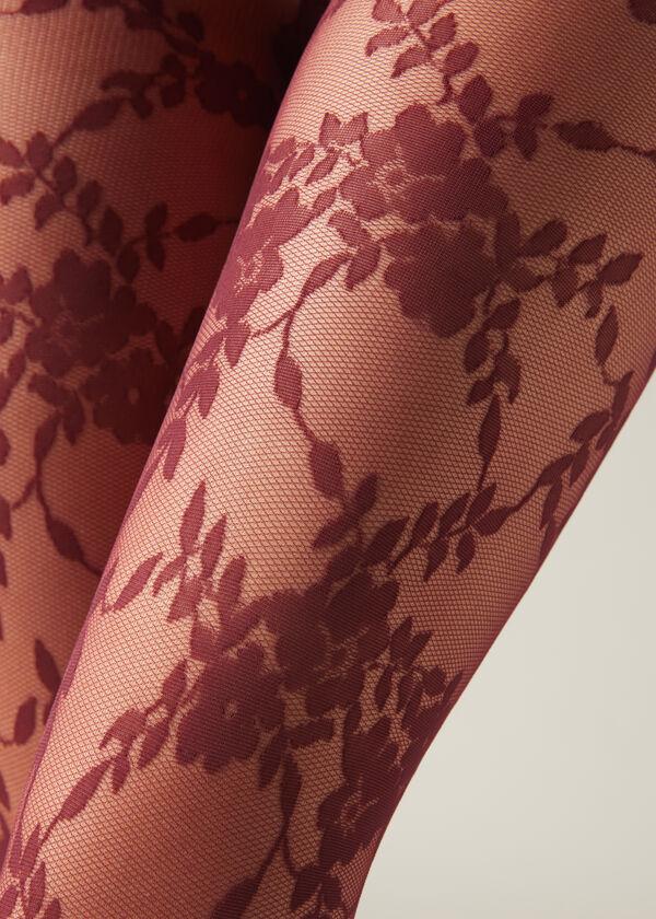 Calzedonia Pantis Tul con Flores Último día
