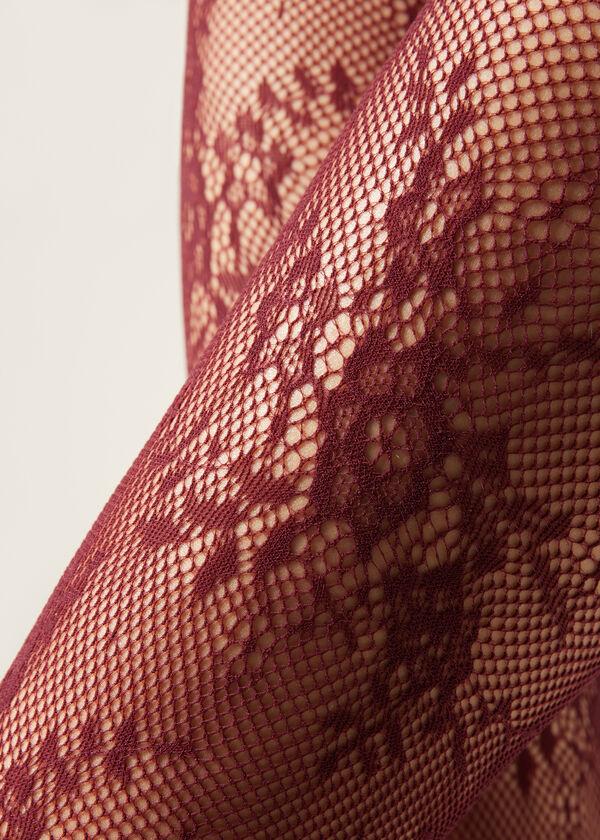 Calzedonia Pantis Rejilla Florales Oferta especial de fábrica
