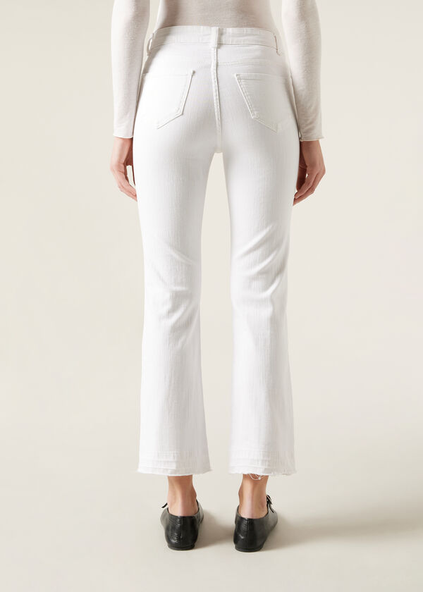 Calzedonia Vaqueros Acampanados Cropped Ahorra y exporta