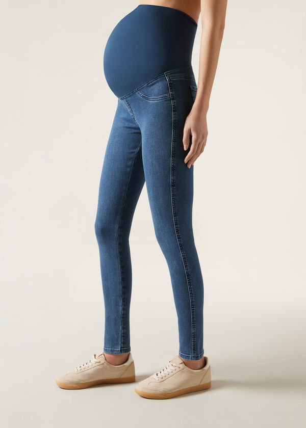 Calzedonia Leggings Vaqueros Premamá