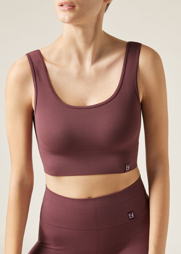 Calzedonia Top Deportivo Sin Costuras Ofertas de temporada