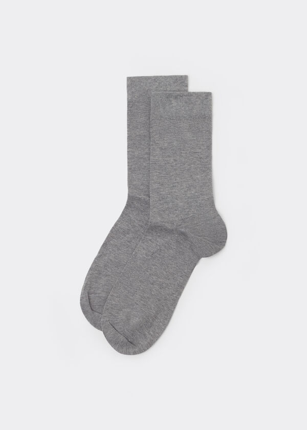 Calzedonia Calcetín de hombre en algodón satinado
