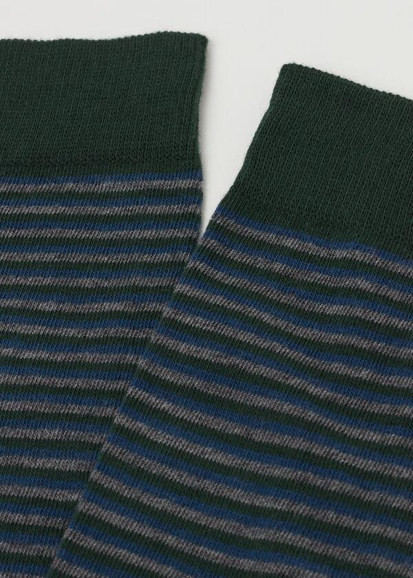 Calzedonia Calcetines Largos Rayas Hombre Rebajas