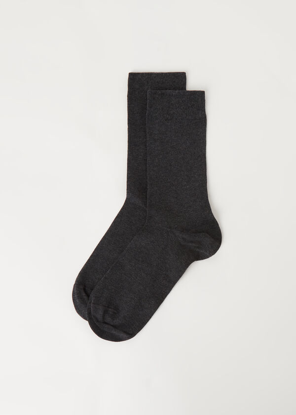 Calzedonia Calcetín de hombre en algodón satinado