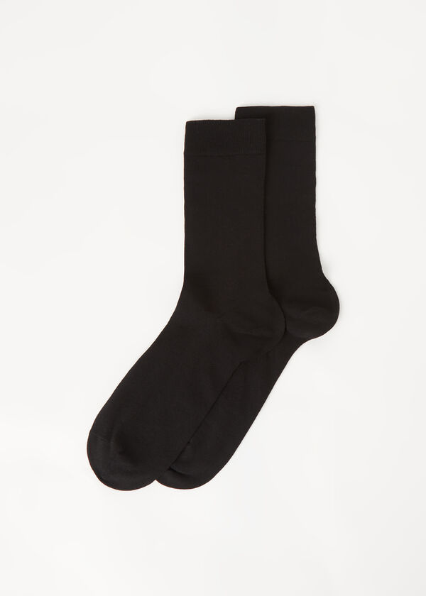 Calzedonia Calcetín de hombre en algodón satinado