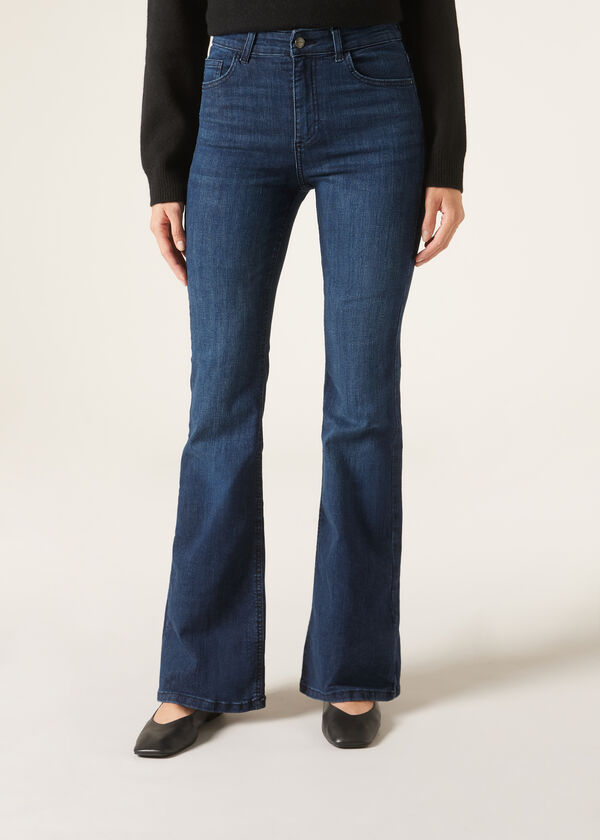 Calzedonia Vaqueros Elásticos Acampanados
