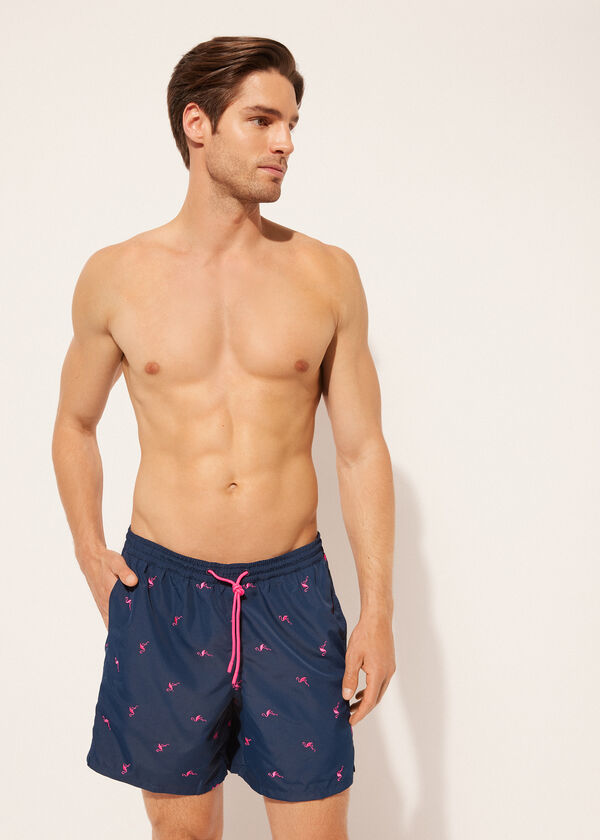 Calzedonia Bañador Bóxer Estampado Hombre Formentera Outlet online