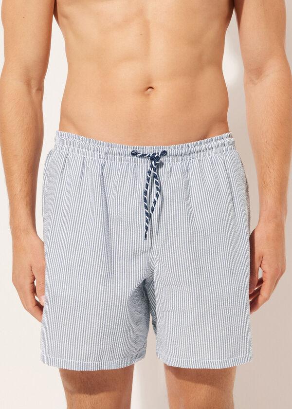 Calzedonia Bóxer de Hombre a Rayas Bañador Formentera