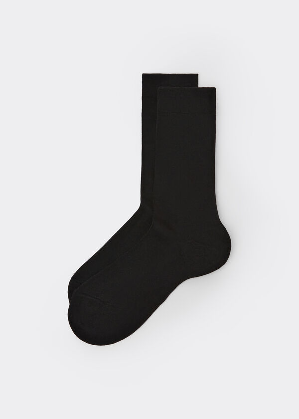 Calzedonia Calcetines Cortos de Hombre con Cashmere