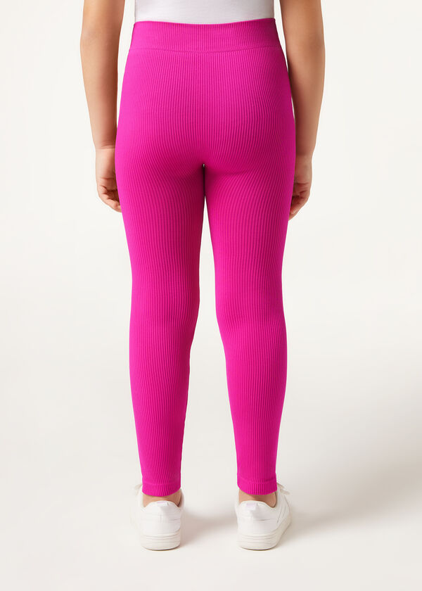 Calzedonia Legging de canalé sin costuras de niña Promoción trimestral