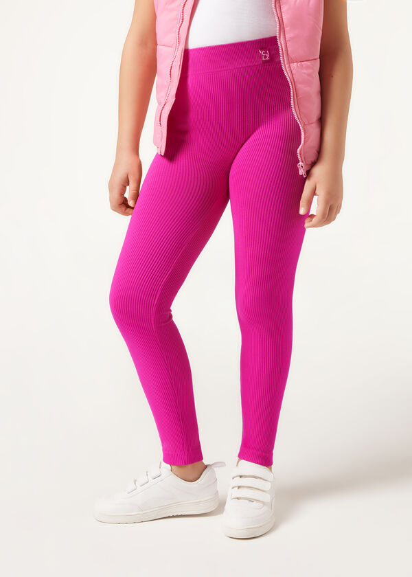 Calzedonia Legging de canalé sin costuras de niña Promoción trimestral
