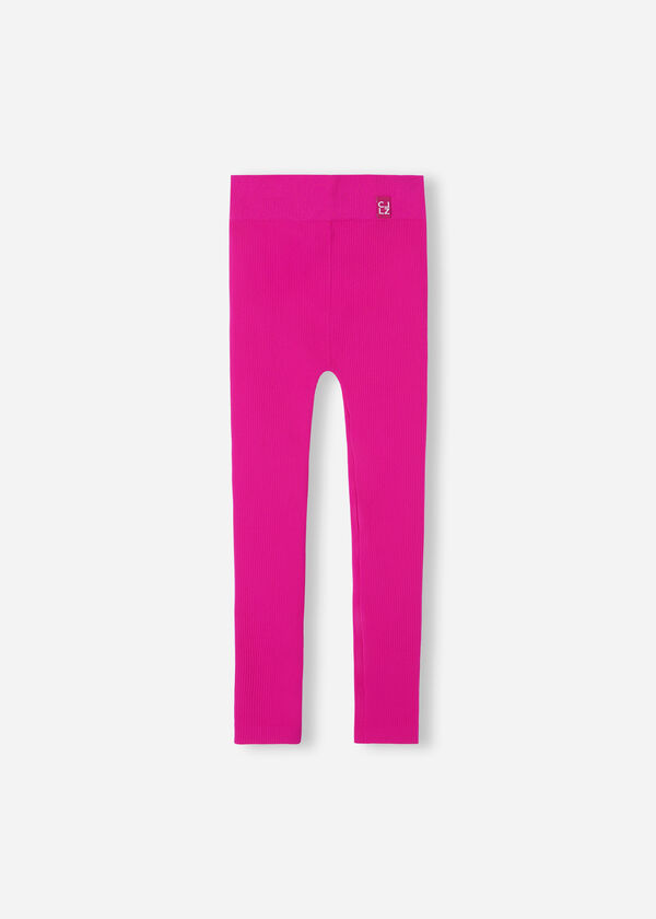 Calzedonia Legging de canalé sin costuras de niña Promoción trimestral
