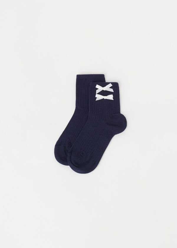 Calzedonia Calcetines Algodón Con Lazo En oferta