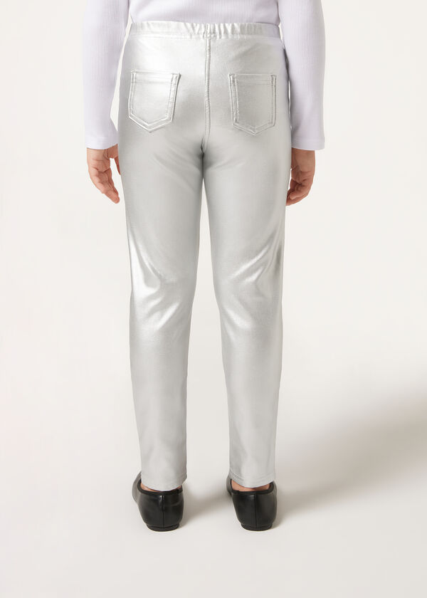 Calzedonia Pantalon Skinny Efecto Metalizado Rebajas de fin de temporada