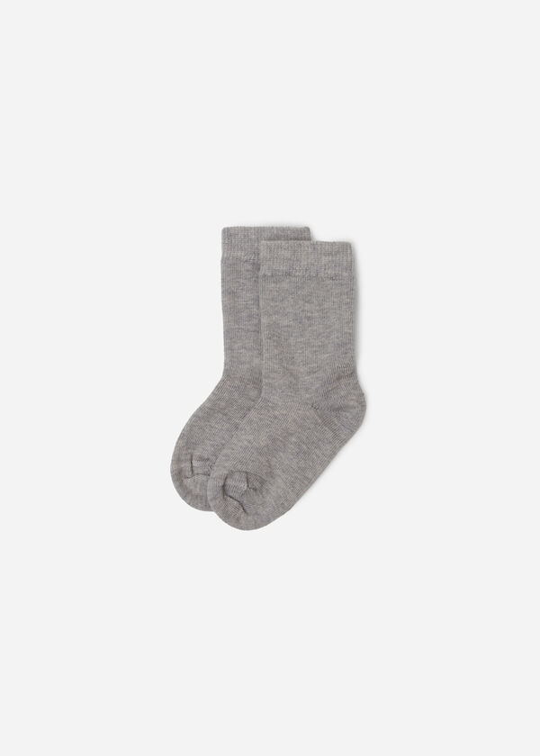 Calzedonia Calcetines Cortos en Algodón de Recién Nacido