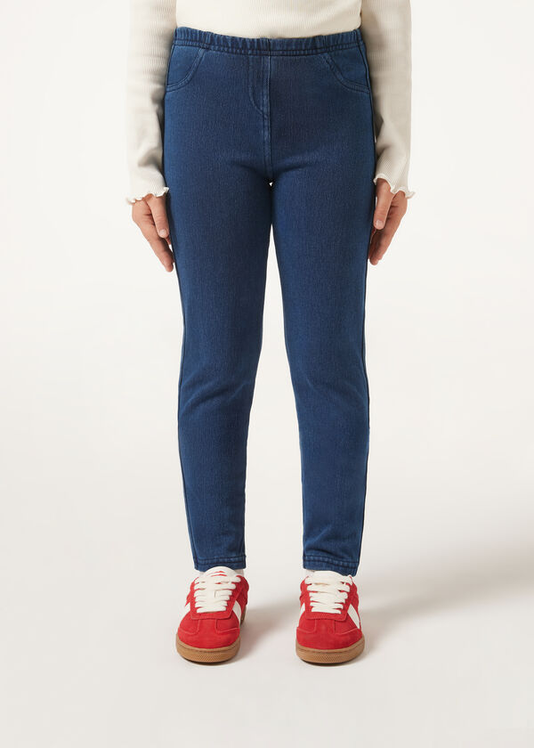 Calzedonia Leggings vaqueros térmicos para niña Envío internacional gratuito