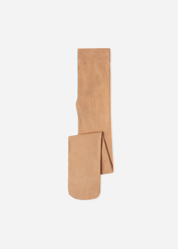 Calzedonia Pantis en Algodón Eco Para Niña Ahorra y exporta