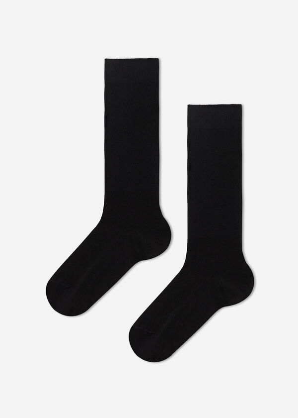Calzedonia Calcetines Largos de Algodón de Niño