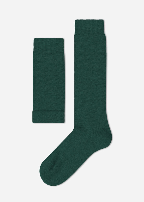 Calzedonia Calcetines Largos de Algodón de Niño