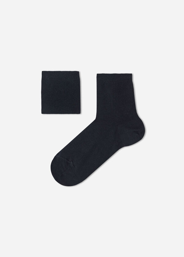 Calzedonia Calcetines para niños de algodón cortos transpirables