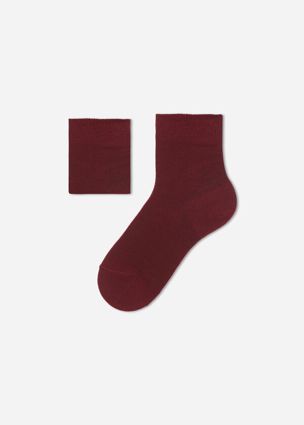 Calzedonia Calcetines para niños de algodón cortos transpirables