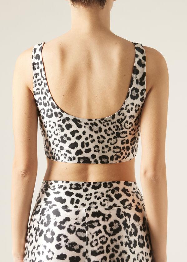 Calzedonia Top Silky Touch Animalier Descuento
