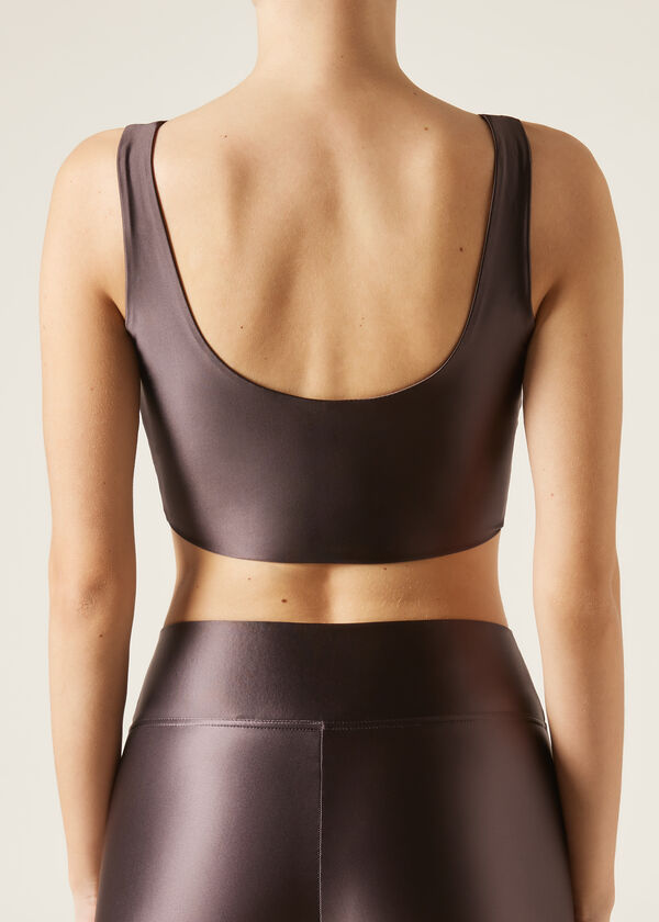 Calzedonia Top Sin Costuras Súper Brillante Mejor oferta
