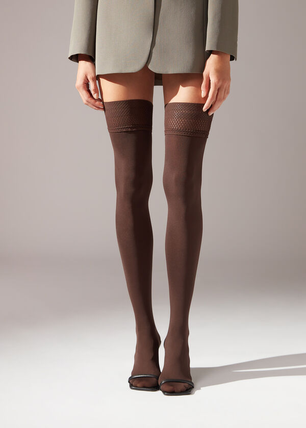 Calzedonia Medias Con Silicona Tupidas Soft Touch Oferta especial de fábrica