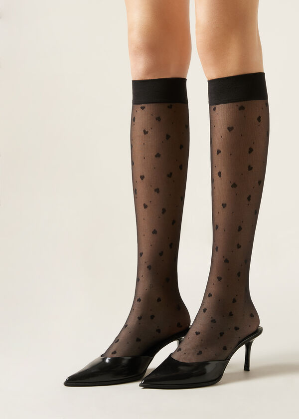Calzedonia Calcetines Corazones y Lunares Rebajas baratas