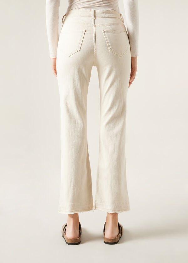 Calzedonia Vaqueros Acampanados Cropped COMPRAR AHORA