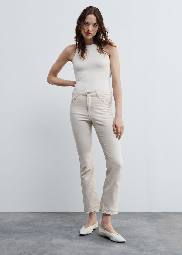 Calzedonia Vaqueros Acampanados Cropped COMPRAR AHORA