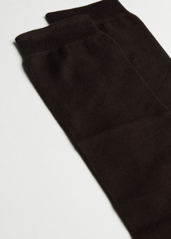 Calzedonia Calcetines Largos de Hombre en Algodón Cálido Solo queda un día