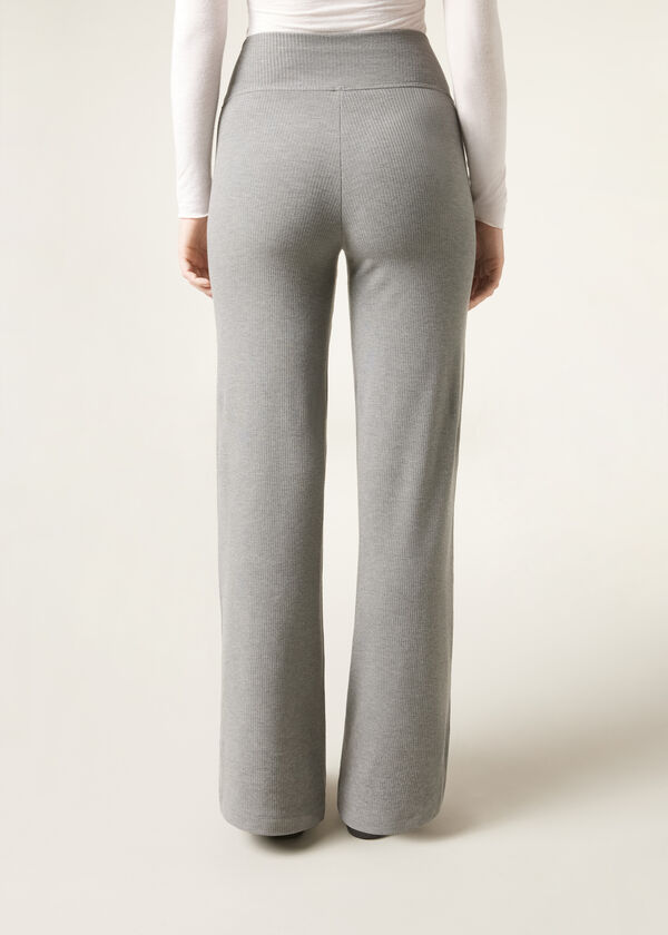 Calzedonia Pantalón Palazzo con Cashmere En oferta