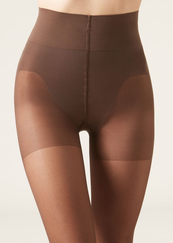 Calzedonia Pantis Transparentes 30 Deniers Mid Sculpt Último día