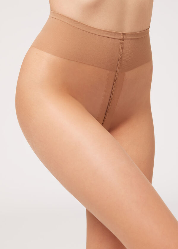 Calzedonia Pantis Segunda Piel Transparente 15 Deniers Mate Solo queda un día