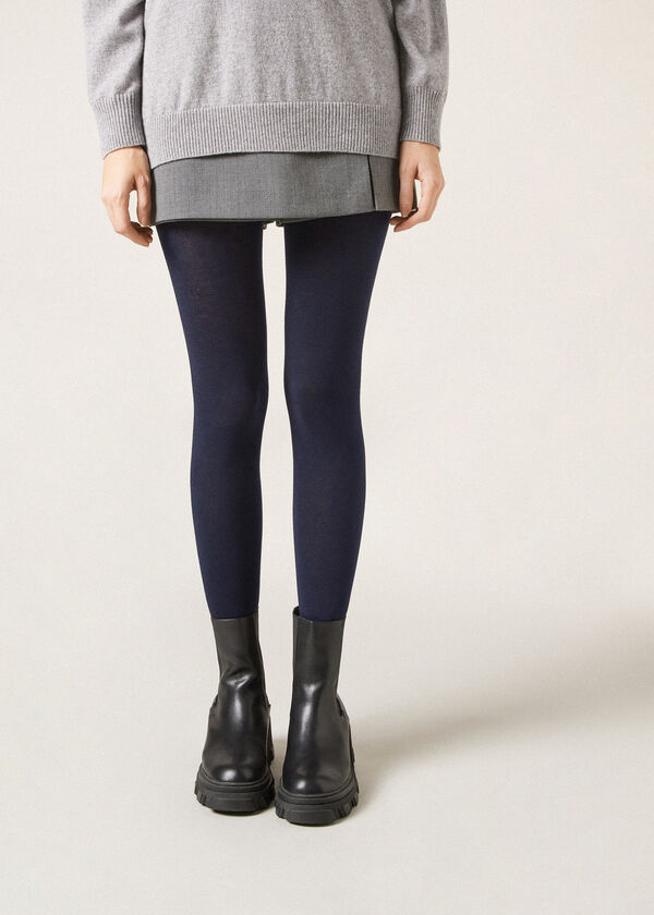 Calzedonia Pantis Tupidos De Modal y Cashmere Gran oferta