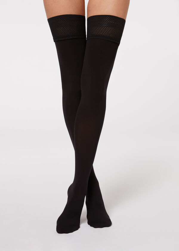 Calzedonia Medias Con Silicona Tupidas Soft Touch
